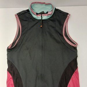 Like new Funkier women's sleeveless cycling jersey